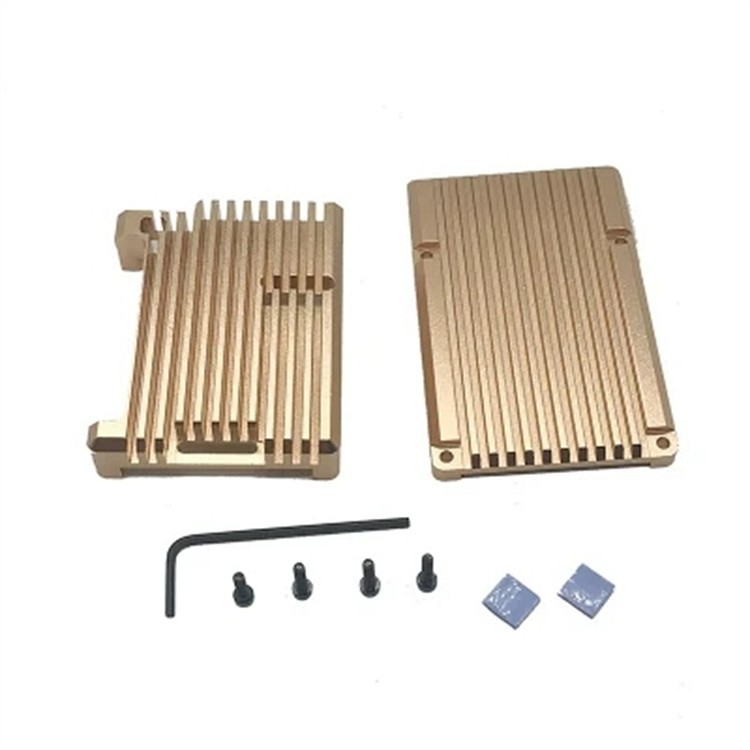 حقيبة مجموعة Raspberry Pi 4 مع مروحة مع مروحة تبريد ومشتت حراري